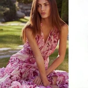 MISA Los Angeles La vie en Rose Hollen Dress Sz L